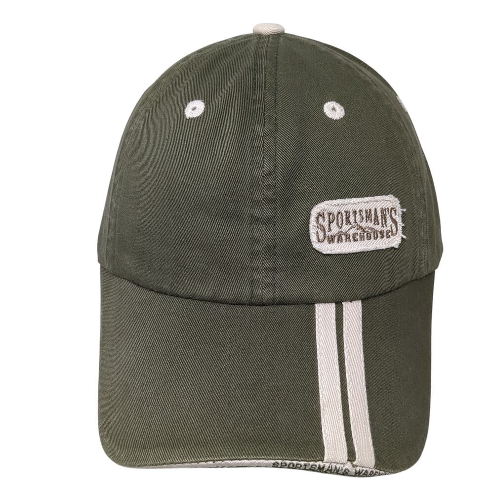 Sportsman's Warehouse 20 Years Strapback Baseball Cap Green One Size Embroidered
